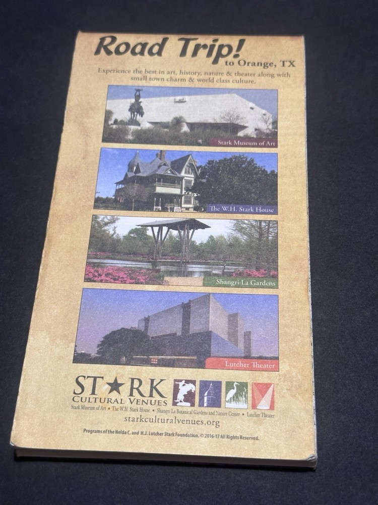 Texas Official Travel Map 2017 Foldable Pre-owned