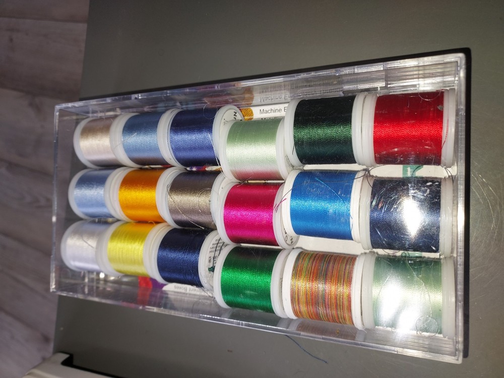 Madeira Rayon Embroidery Thread 18 Spools