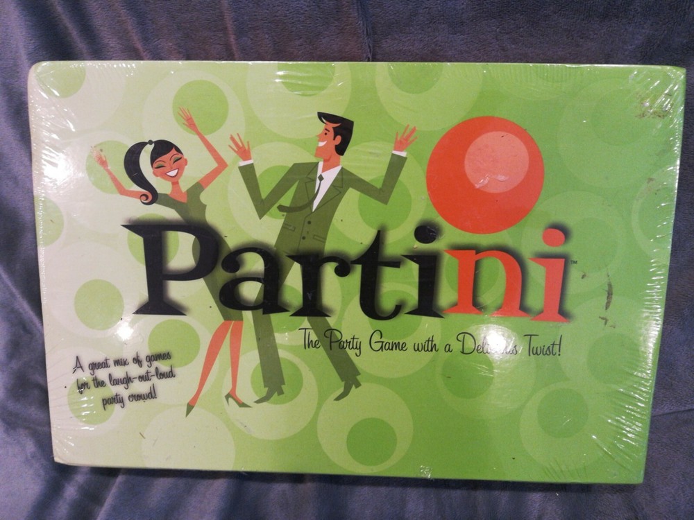 Partini Board Game. Complete. Outer box is reshrinkwrapped.
