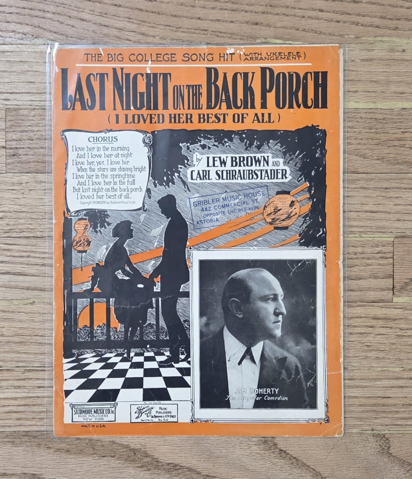 (8) Vintage Music Sheets Lot