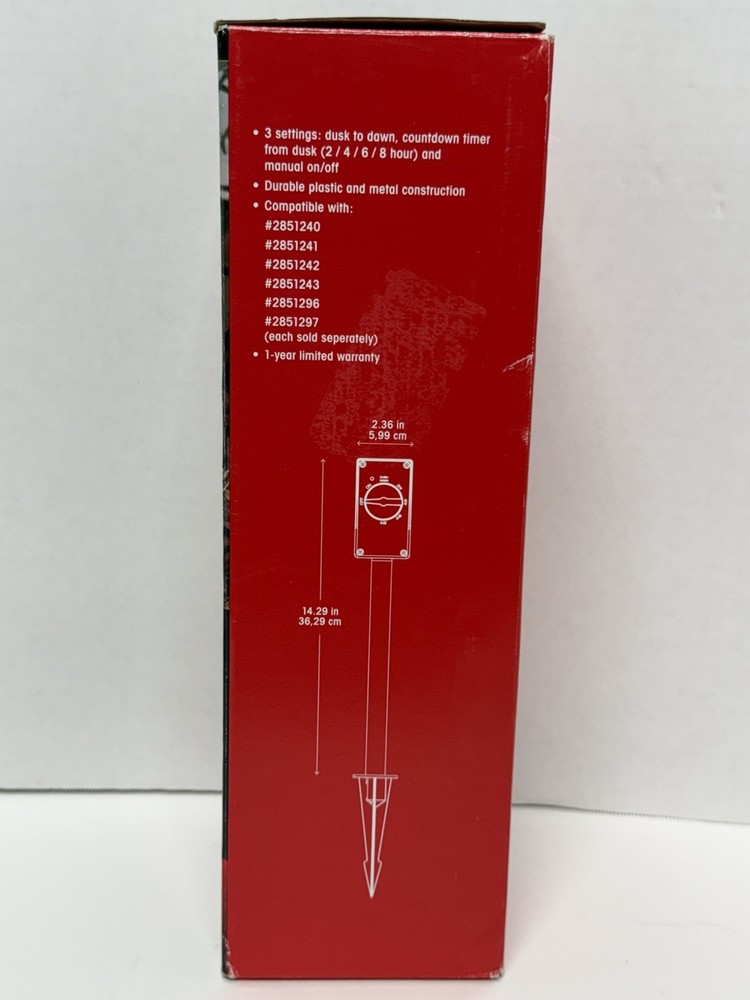 Portfolio landscape photocell sensor controller with timer-Lighting Dusk-to-dawn