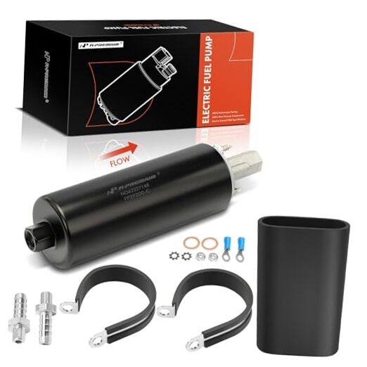 Universal External Pump 255LPH High Pressure Inline Fuel Pump with
