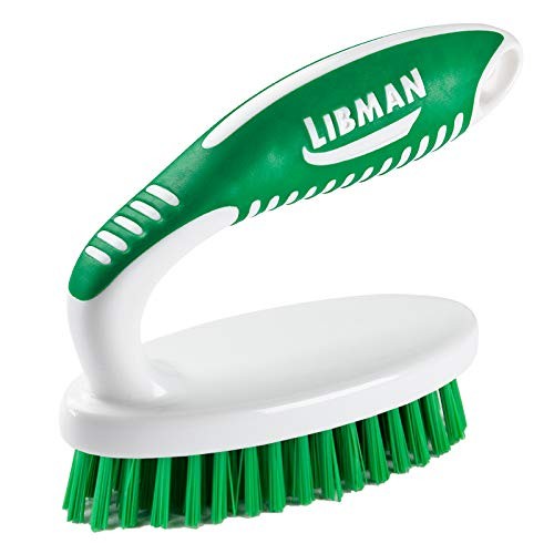 Scrub Kit: Three Different Durable Brushes for Grout, Tile, Bathroom,