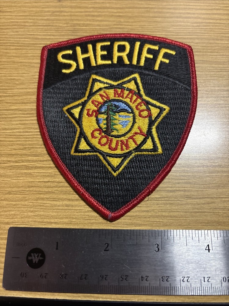 San Mateo County CA Sheriff Patch
