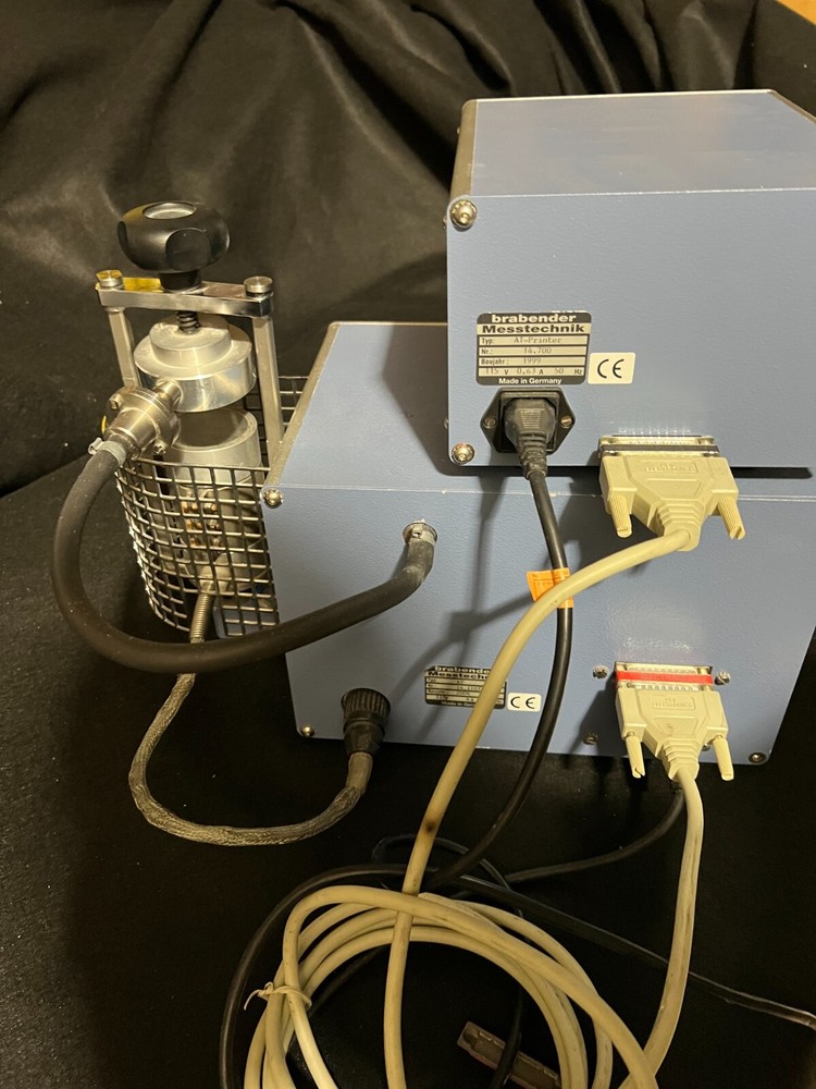 Brabender Aquatrac Moisture Analyzer and Printer