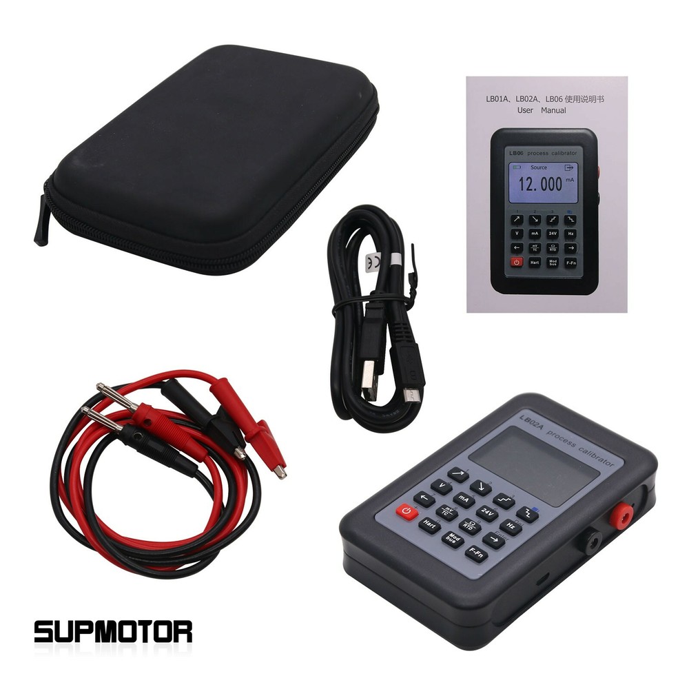LB02A Multifunction Process Calibrator for Frequency RTD TC mV mA Calibration su