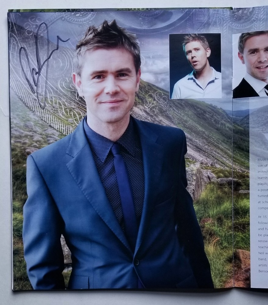Celtic Thunder SIGNED Heritage Souvenir Program COA Autographed Keith George +