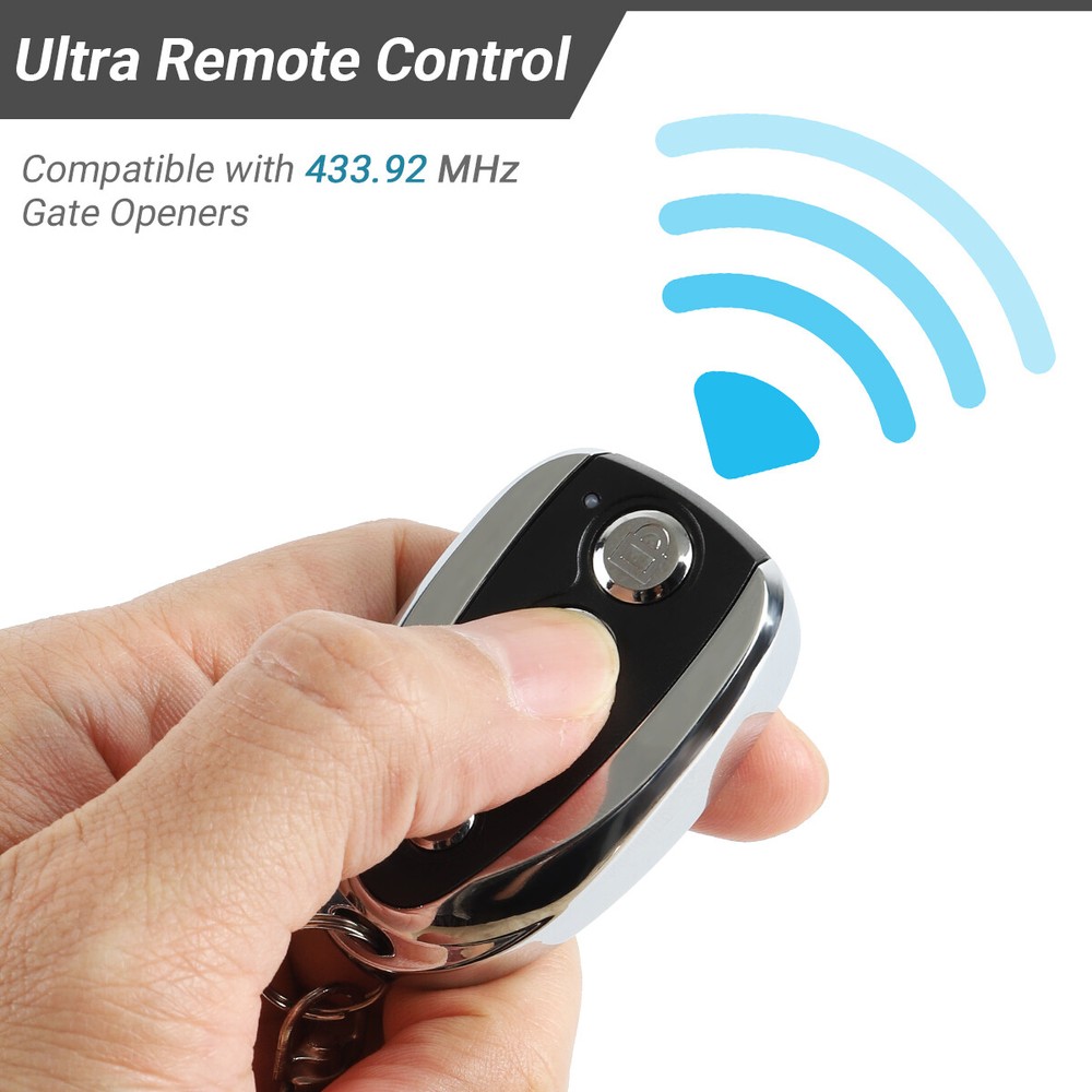 Backup Remote Control Key for Automatic Sliding Gate Operator Opener 2 PCS