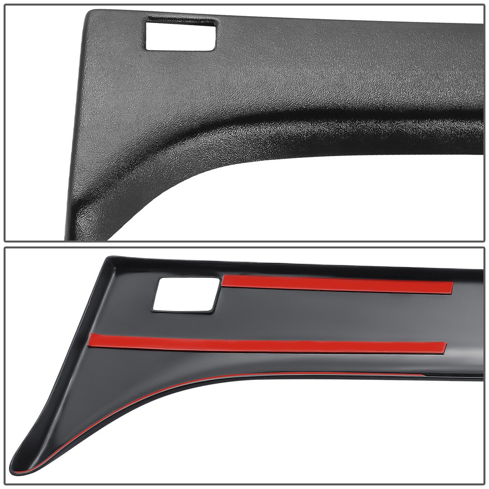 For 99-05 Chevy Silverado GMC Sierra 1500 Stepside Bed Rail Caps Protector Pair