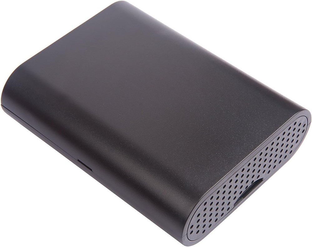 Jet Black Protective Case for Raspberry Pi 3 & 2 Model B - Easy Access to Ports
