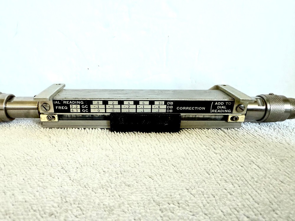 WEINSCHEL SLIDE VARIABLE ATTENUATOR MODEL 2833-1