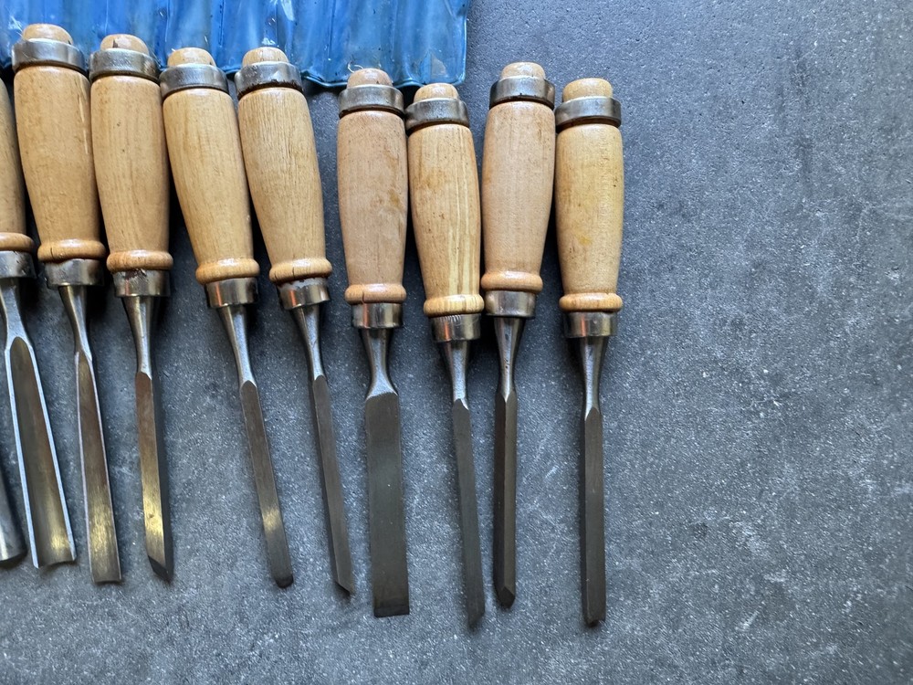 Central Forge Wood Carving Chisel Set 12 Pc