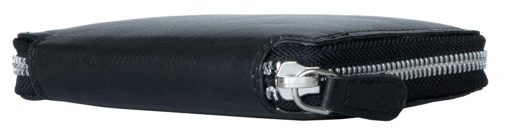 Men's Tri Fold, Black, One Size