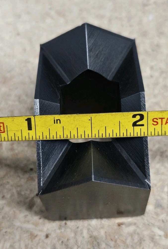 Greenlee No. rectangular punch 1" x 1.625" - U.S.A. made - rectangle