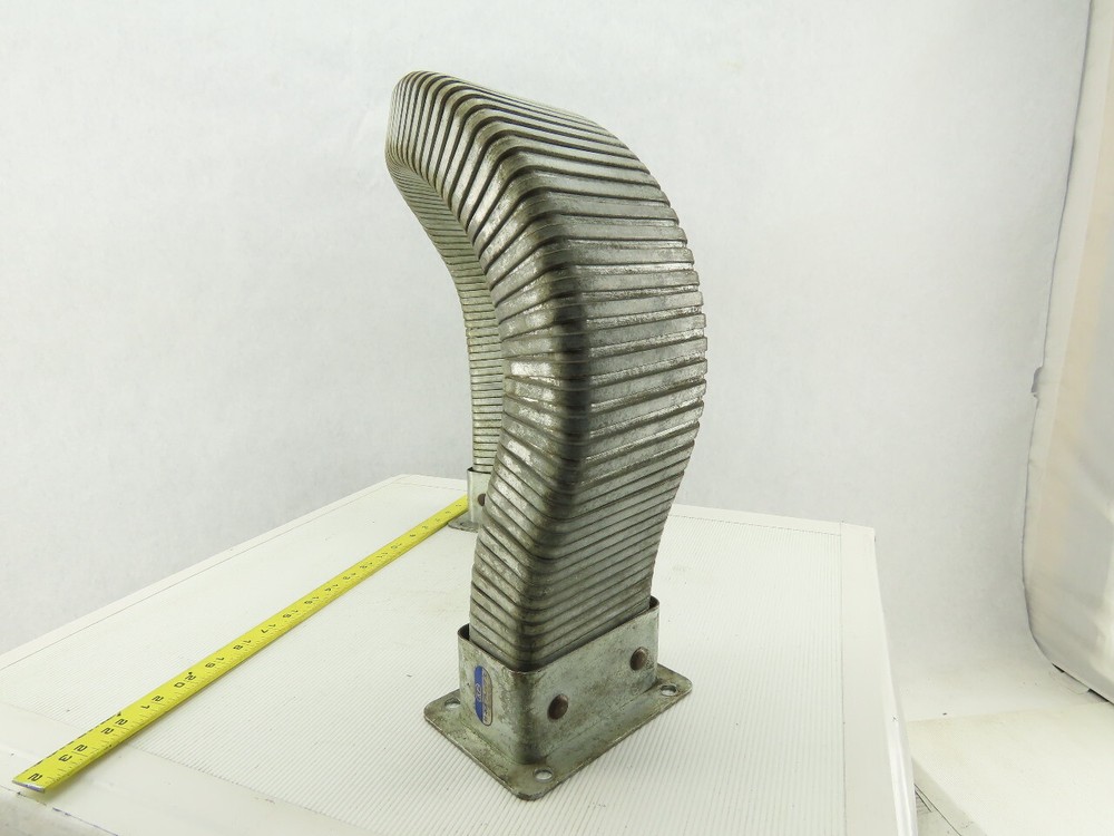4" x 2-3/4" Flexible Galvanized Enclosed Cable Wire Protector 50" OAL