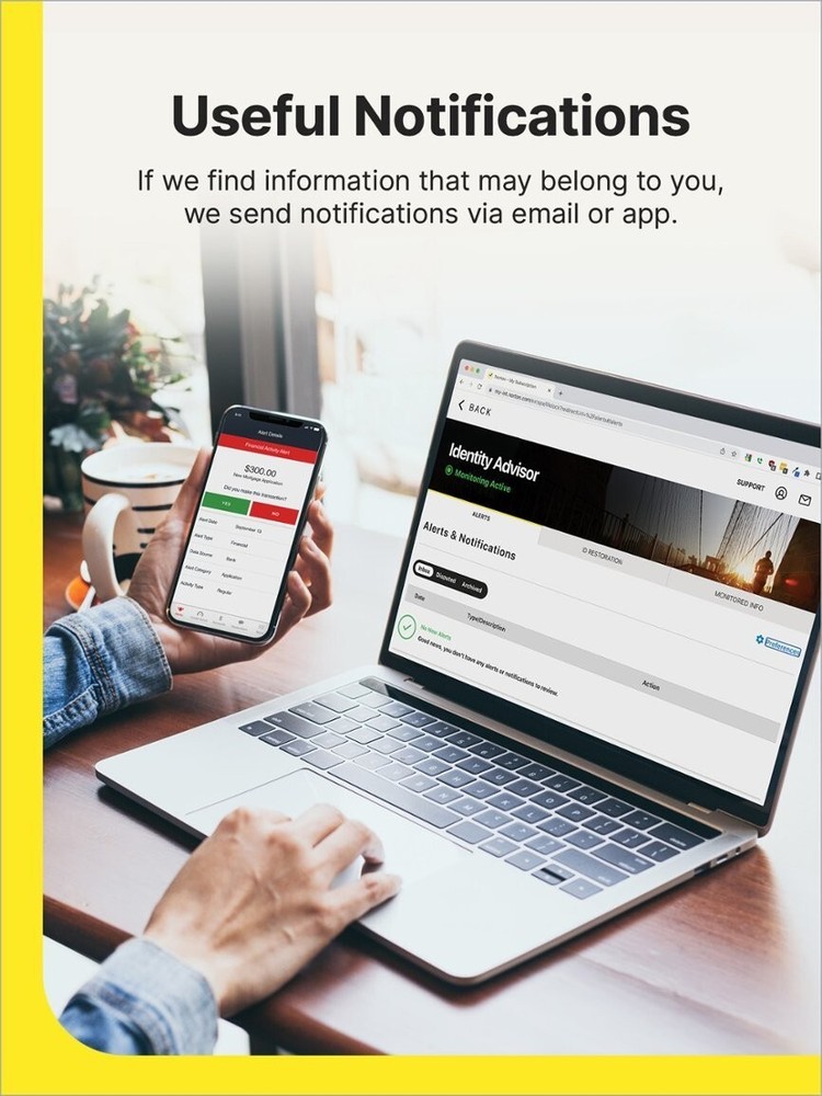 Norton 360 (3 Device) Internet Security Software + VPN (6 Month Subscription)