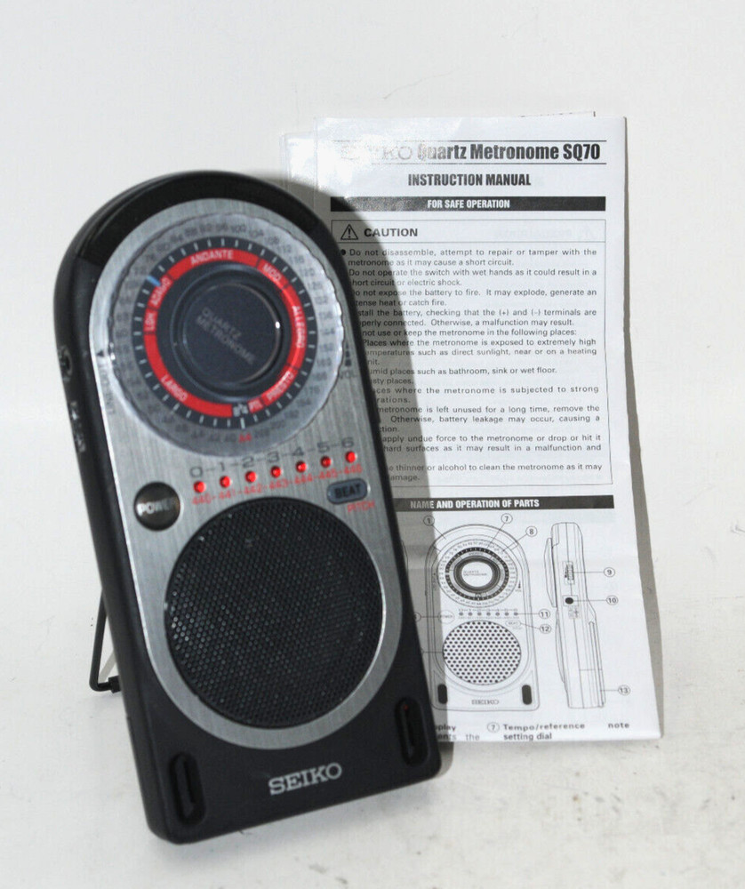 Seiko Quartz Metronome Model SQ70