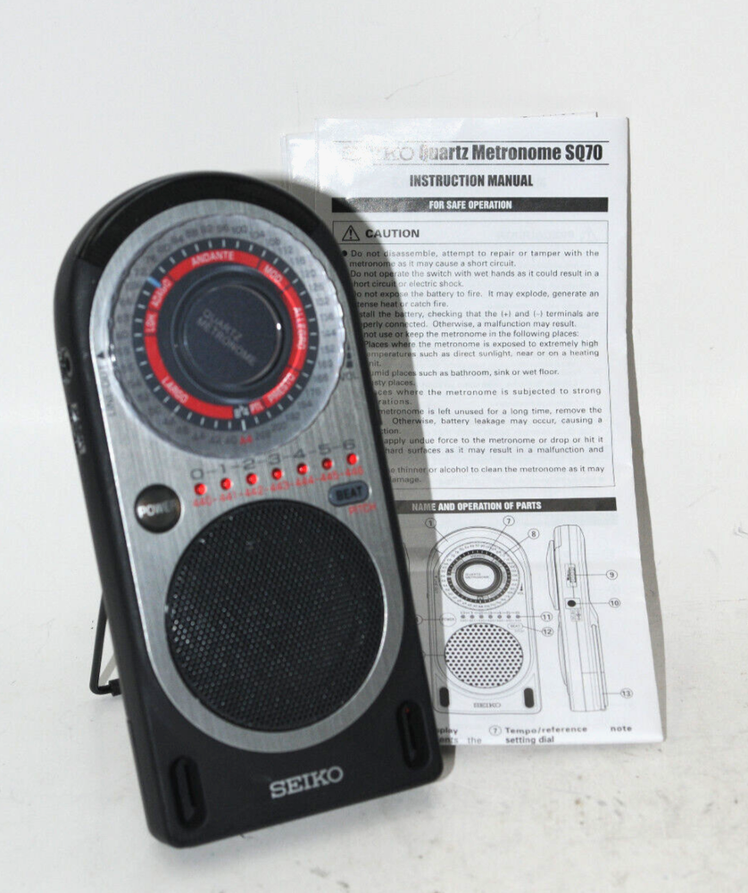 Seiko Quartz Metronome Model SQ70