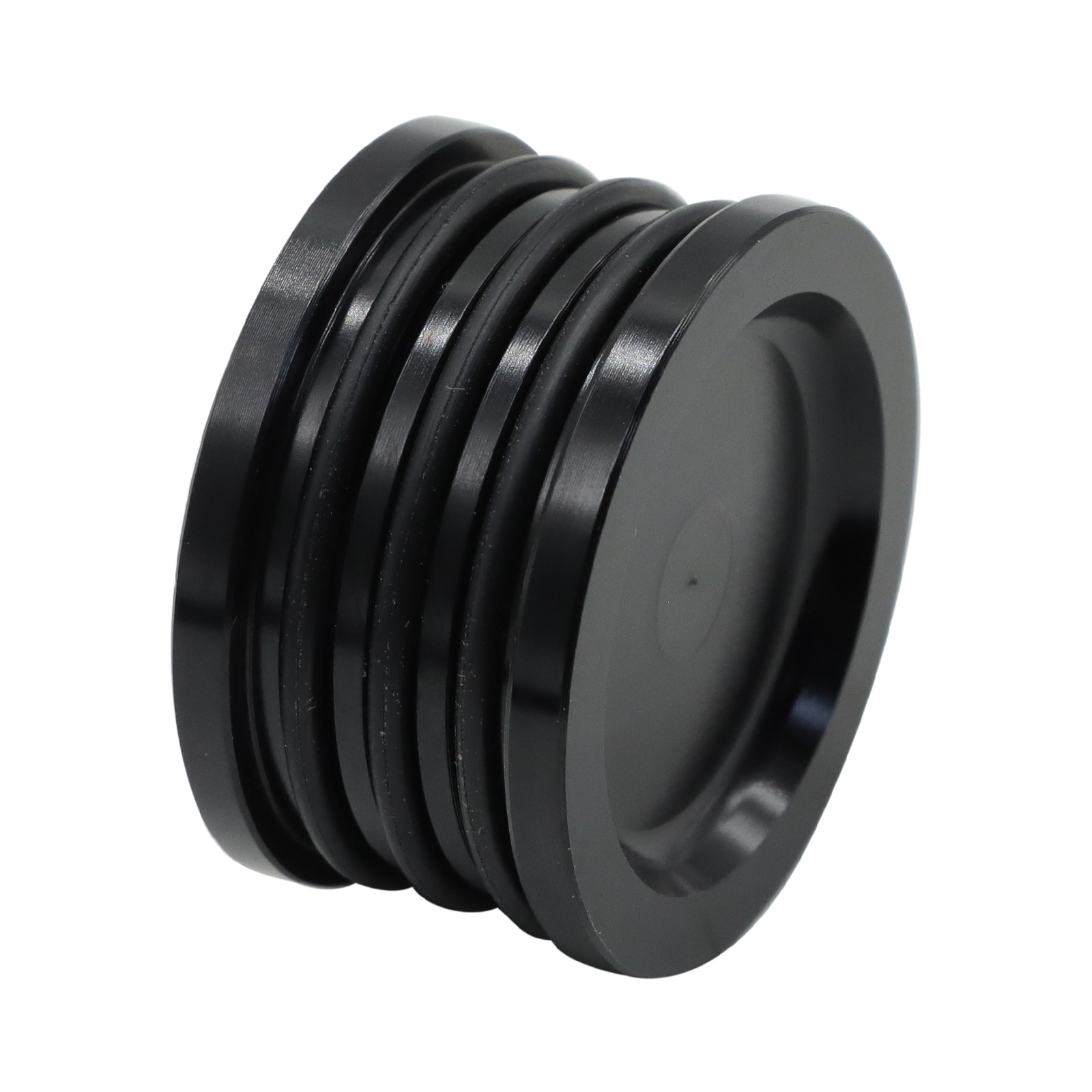 BLACK BILLET ALUMINUM ENGINE CAM SHAFT SEAL COVER CAP PLUG HONDA B16 B18 B20 H22