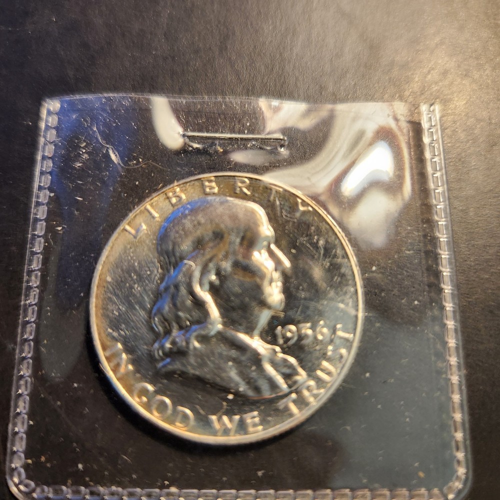 1956 Franklin Half Dollar PR Condition