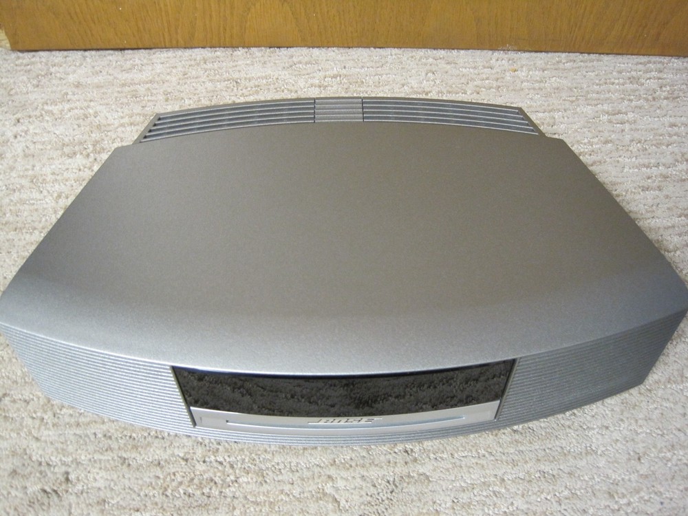 Bose Wave Music System Graphite Gray Silver CD Player W/Remote Fully Tested MINT