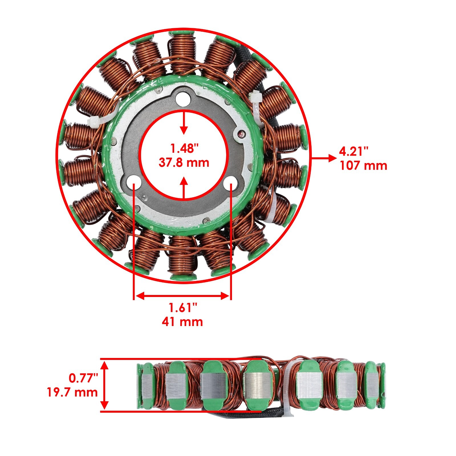 Stator & Gasket for Suzuki GSXR750 GSX-R750 2006-2024