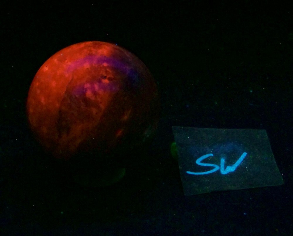 Fluorescent CA Calcite 50mm Collection Sphere 5080