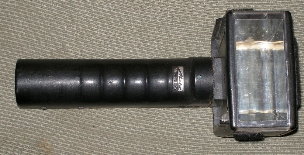 Metz 60 CT 1 Mecablitz,professional flash,handle mount,( flash head only)