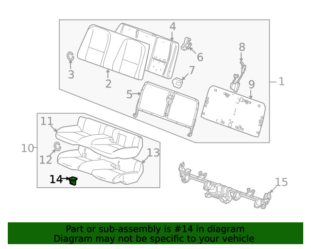 Genuine GM Multi-Purpose Retainer 22719528