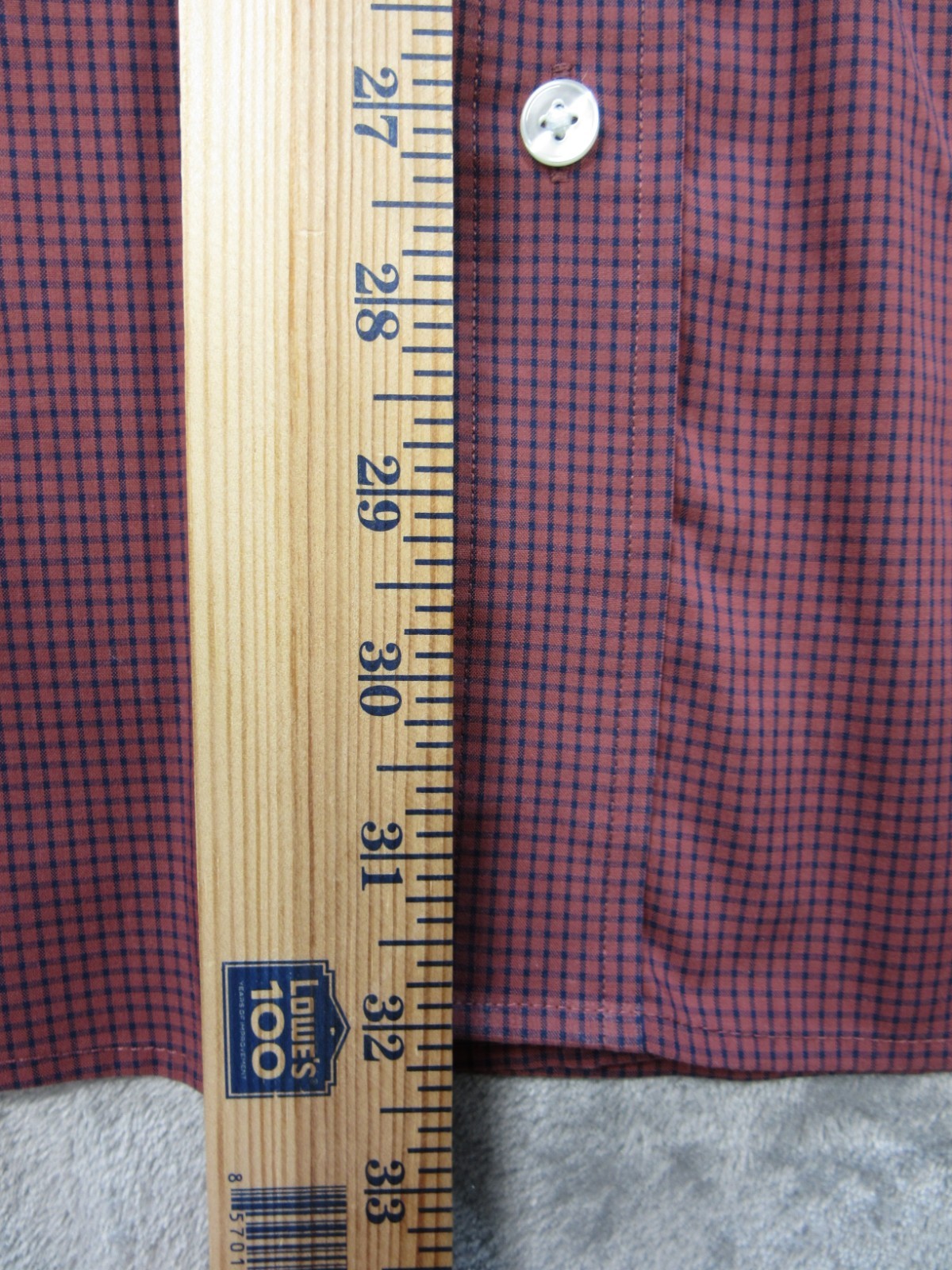 Roundtree & Yorke TravelSmart Men's 3XB Check Button-Down Shirt