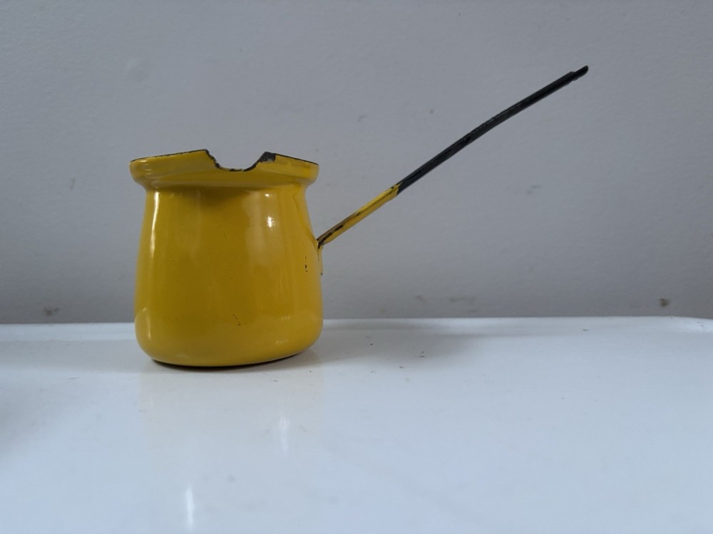 Poland Yellow Enamel Ladle