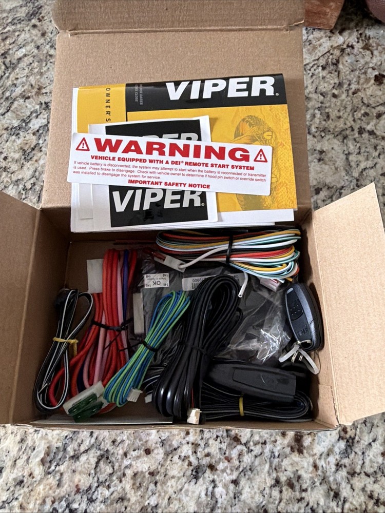 NEW Viper 4115V, 1-Way Remote Start System w/ TWO 1-Button Remotes