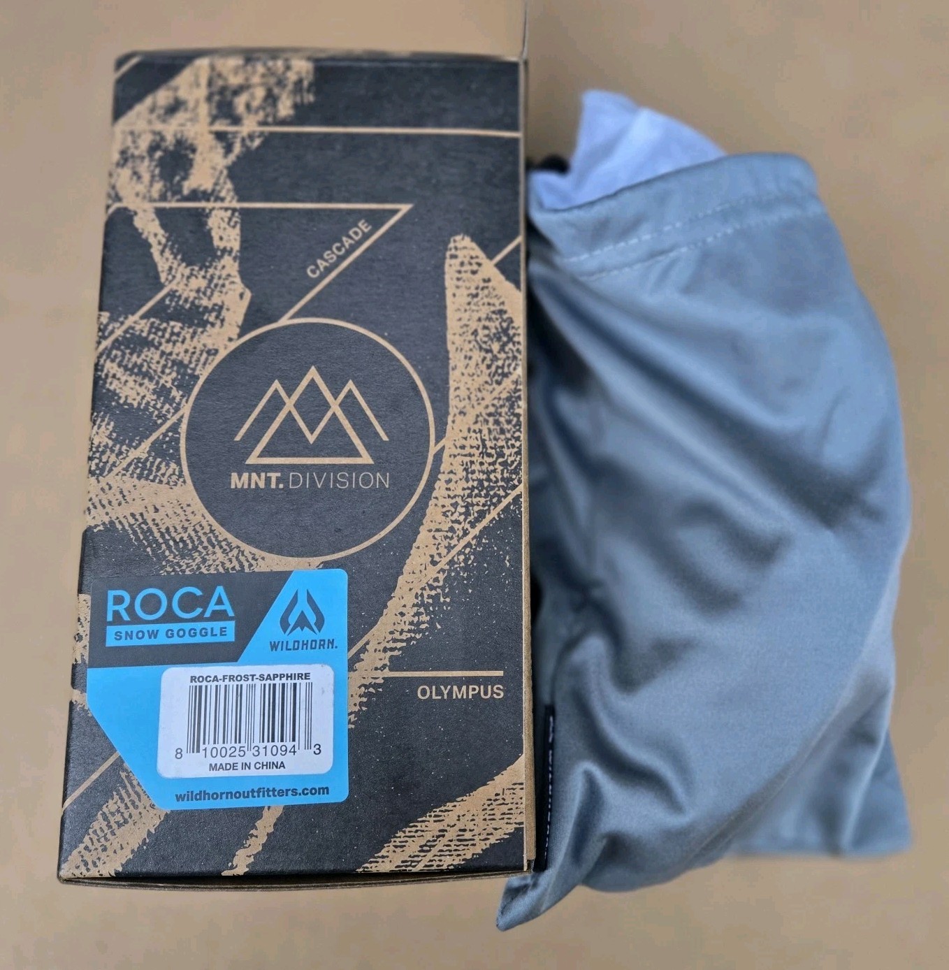 Wildhorn ROCA SNOW GOGGLE/SKI AND SNOWBOARD GOGGLES ROCA-FROST-SAPPHIRE