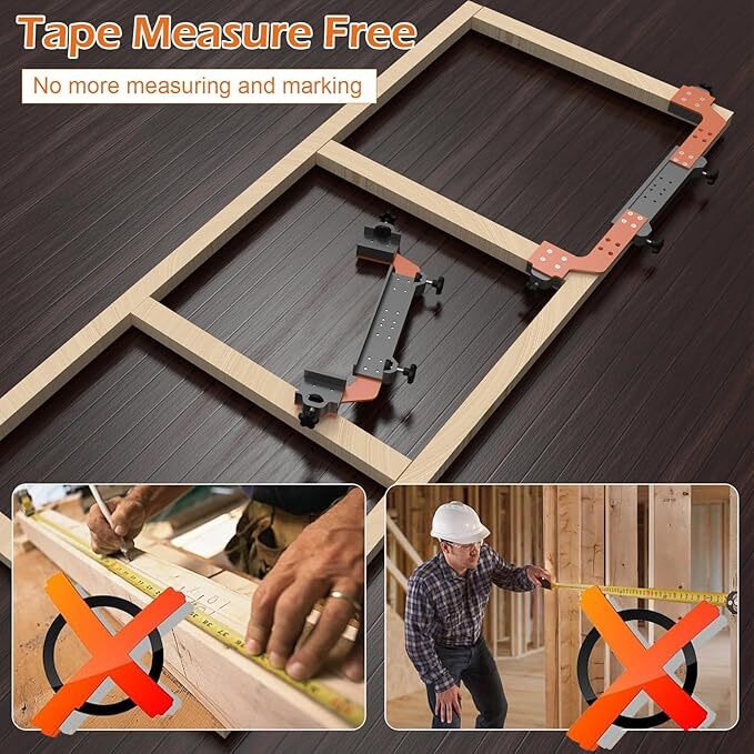 🔥16 20 24 Inch Studmaster Spacing Tool, 3 in 1 Adjustable Precision Wall Stud