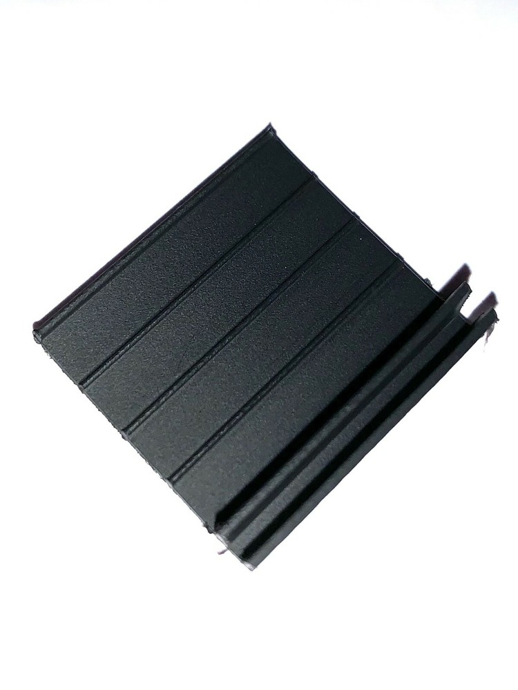 4 Pack - Black Pull Tabs for Window Screens - Hard PVC