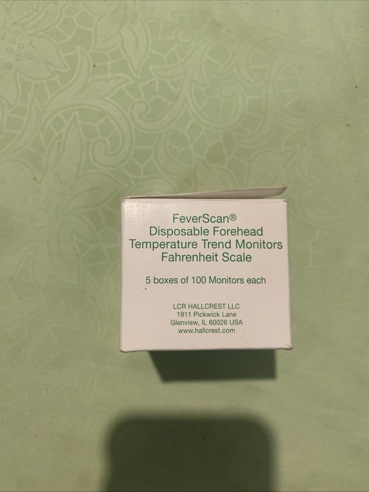 FeverScan P430 M04420 Disposable Forehead Temperature Thermometer 100-pc