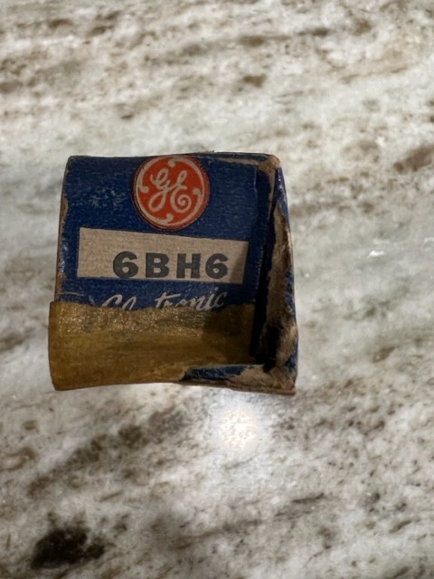 GE Electronic Tube 6BH6 NOS