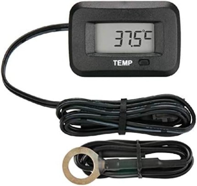 Runleader RL-TM006 Celsius Temperature Thermometer with Temp Sensor Backlit Disp