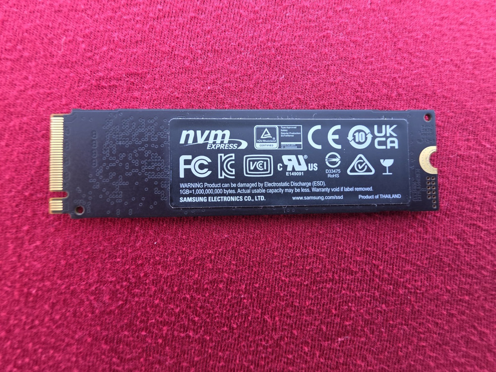 Samsung 970 Pro 1tb PCIe M.2 Internal Solid State Drive