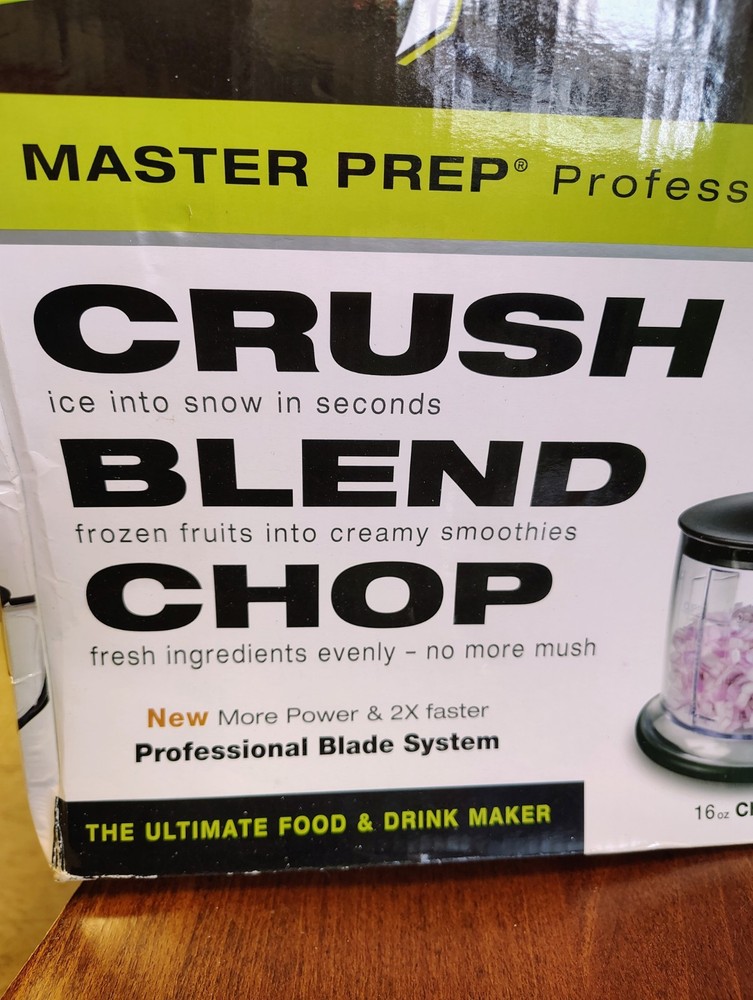 Ninja Master Prep Professional Food Processor, Interchangeable Pod, 16/40/48 oz