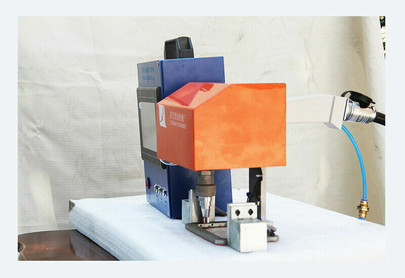 Portable Pneumatic Dot Peen Marking Machine Dot Matrix Print Marking 80*40MM