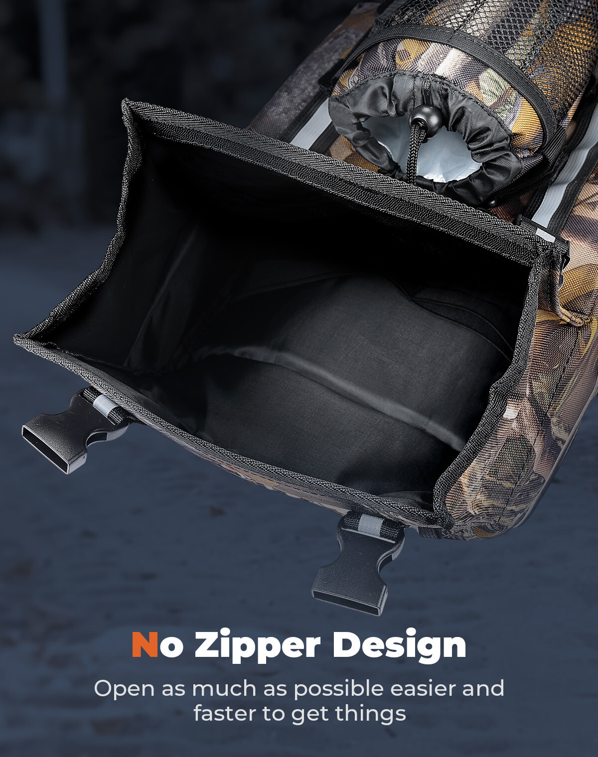 ATV Fender Bag Cooler Bag Pack Luggage Storage Cargo Camo For Sportsman Yamaha