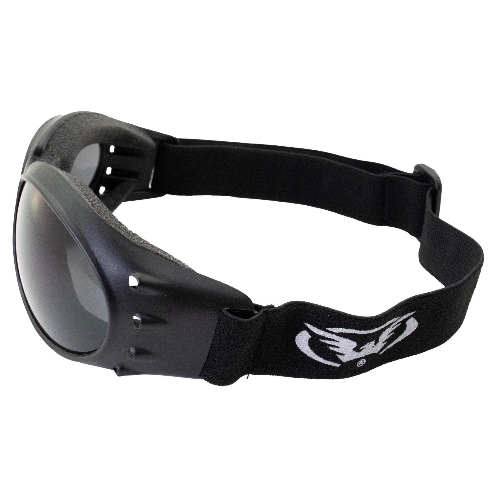 MOTORCYCLE ATV GOGGLES SUNGLASSES SMOKE LENS ANTI FOG COATING