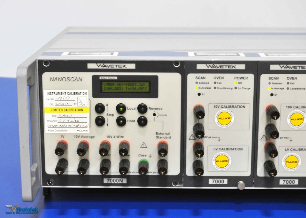 Wavetek 7004N Nanoscan Volt Maintenance System 0.5 ppm Stability Fluke 734C