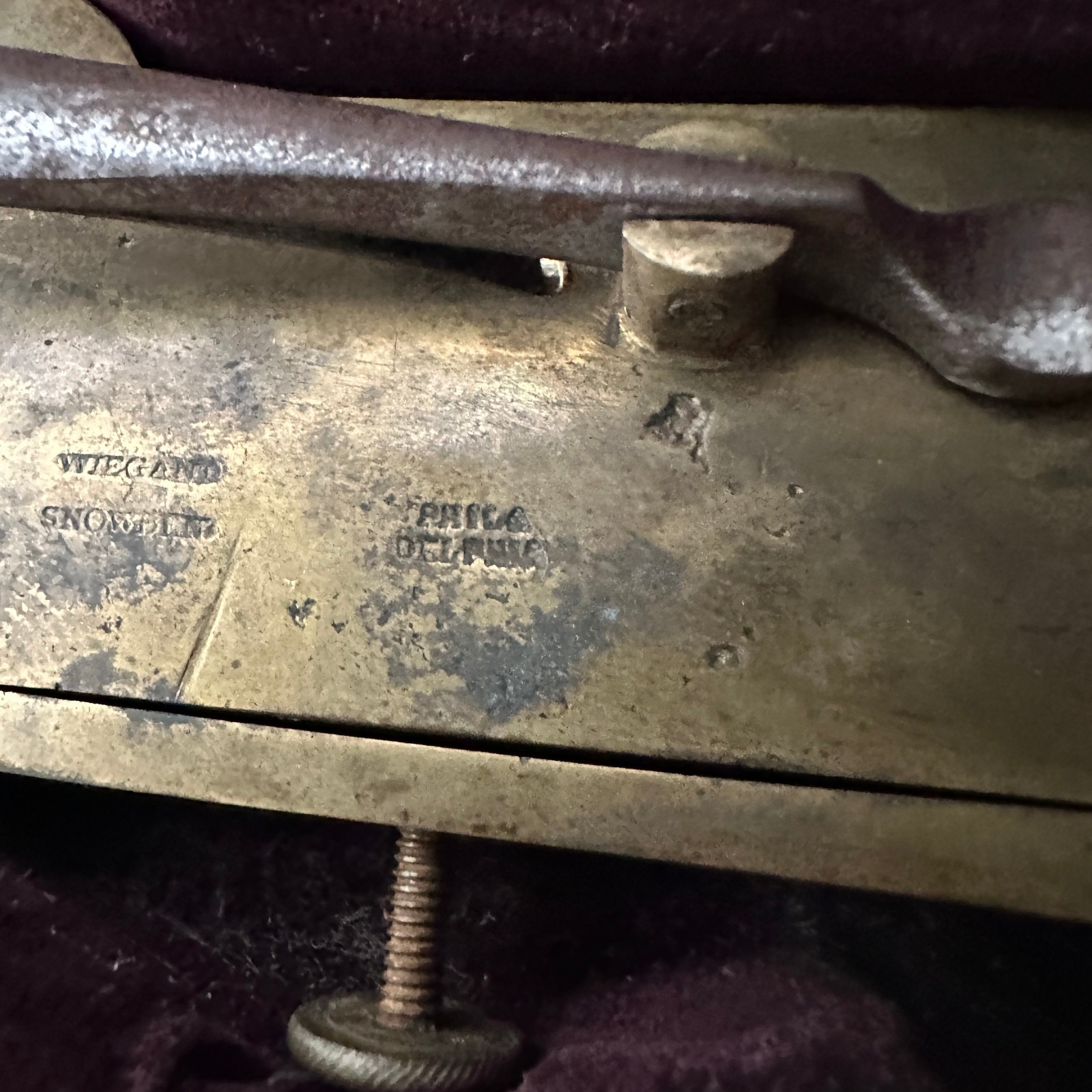 Antique Wiegand & Snowden Philadelphia Scarificator Bloodletting Surgical Tool