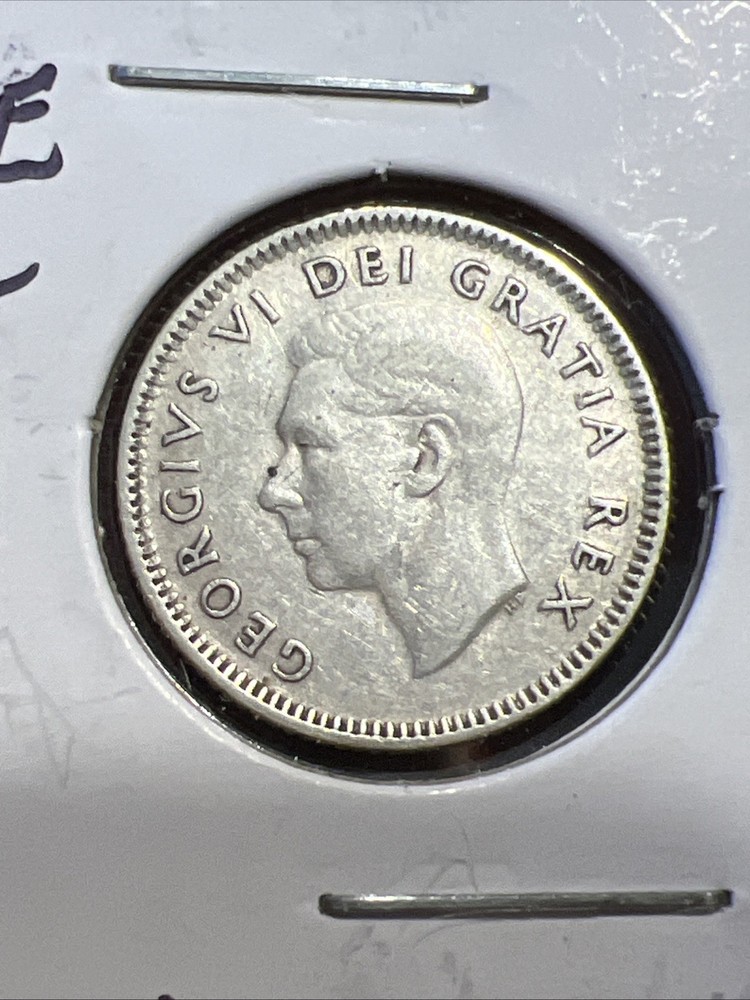 1948 Canada Silver 10-Cent Dime ***Key Date***