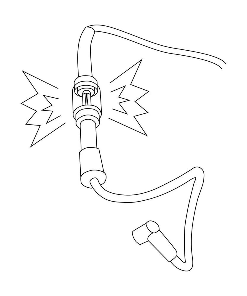 Lisle 20610 Inline Spark Plugs Tester Connection Tools Ignition Systems 1 Pck