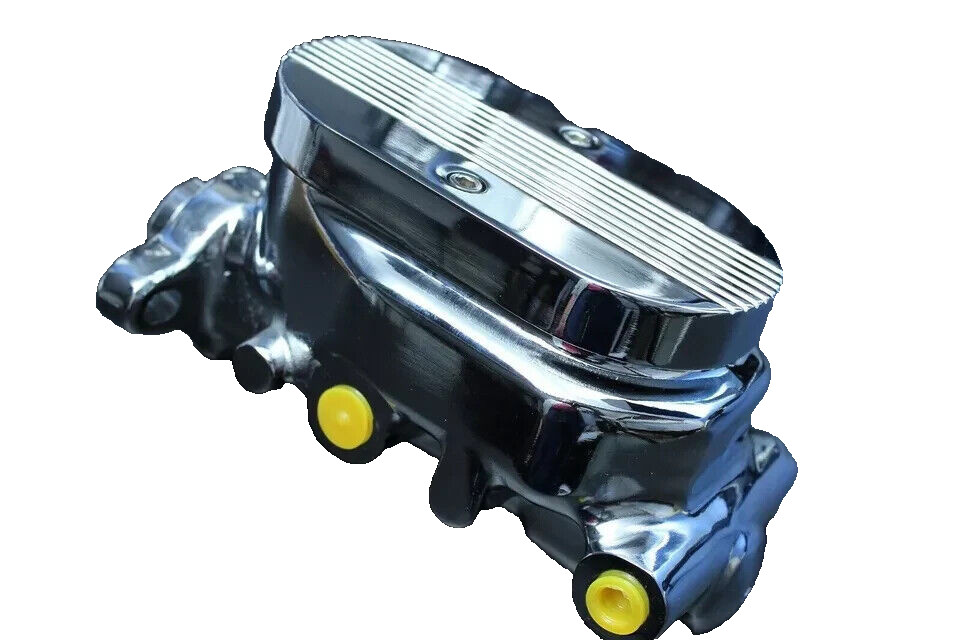 1964-66 Ford Mustang 7" Chrome Power Brake Booster Master Cylinder Disc Disc kit