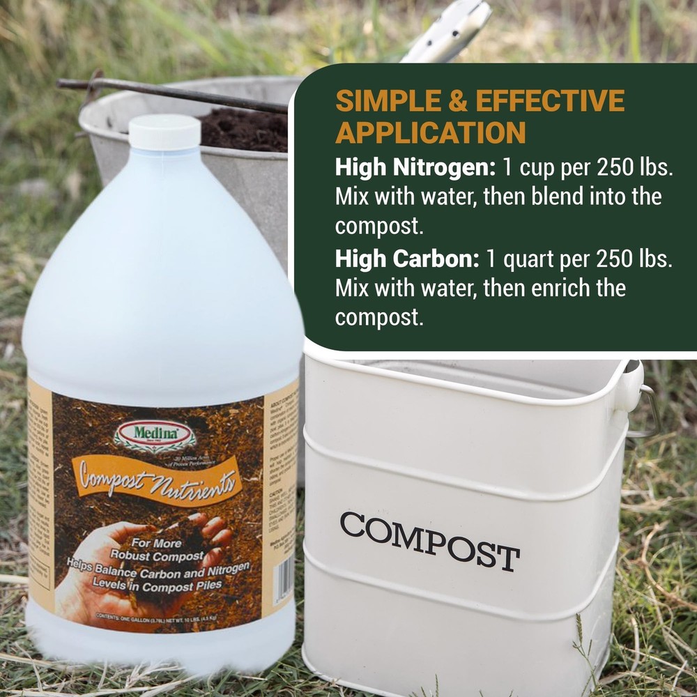 Medina Compost Activator & Accelerator for Soil Improvement Enhancer