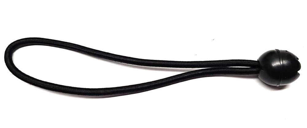 100 pcs Bungee Balls Black Bungee Cord